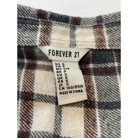 Forever 21 Flannel Shirt - Picture 3 of 4